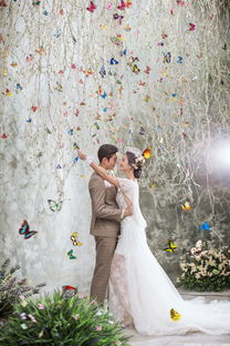 蝴蝶与婚纱的浪漫邂逅——丽致龙摄影打造梦幻婚纱照