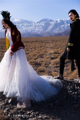 甘肃酒泉站旅拍婚纱摄影 在丝路古道上定格别样浪漫